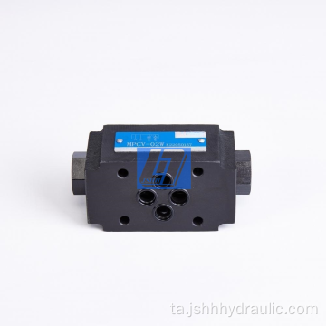 MPCV-02 ஹைட்ராலிக் காசோலை மட்டு வால்வுகள்